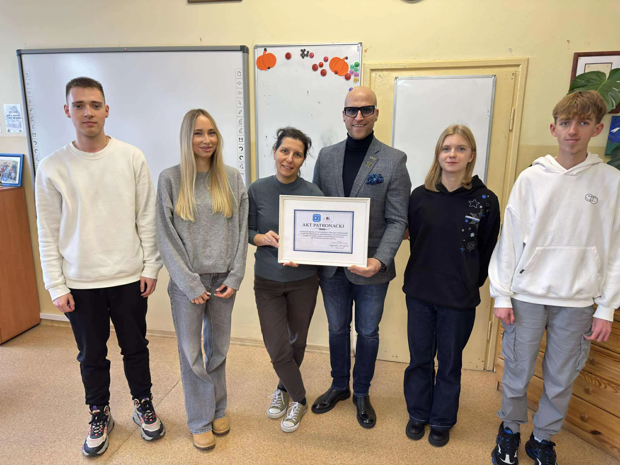 Podpisanie umowy patronackiej - Łódź